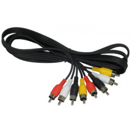 Кабель JETT 4 RCA - 4 RCA 1,5 м (283-402)
