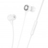 Наушники HOCO M116 с микрофоном for Lightning (m) White (прямое подключение)