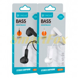 Наушники Celebrat G23 с микрофоном, White