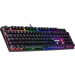 Клав-ра Defender механическая GK-302 AXEMAN игровая USB,RGB черный