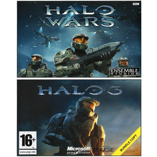 Halo Wars + Halo 3 [Xbox 360/Xbox One, английская версия] Trade-in / Б.У.