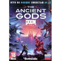 [128 ГБ] DOOM ETHERNAL: THE ANCIENT GODS (ОЗВУЧКА) - Action - DVD BOX + флешка 128 ГБ (Deluxe Edition + 2 сюжетных DLC: The Ancient Gods 1,2 части - игра в размере выросла вдвое) PC
