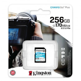 Карта памяти Kingston Canvas Go! Plus SDXC 256GB