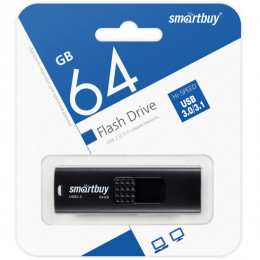 USB 3.1 флэш-диск Smartbuy 64GB Fashion Black (SB064GB3FSK)
