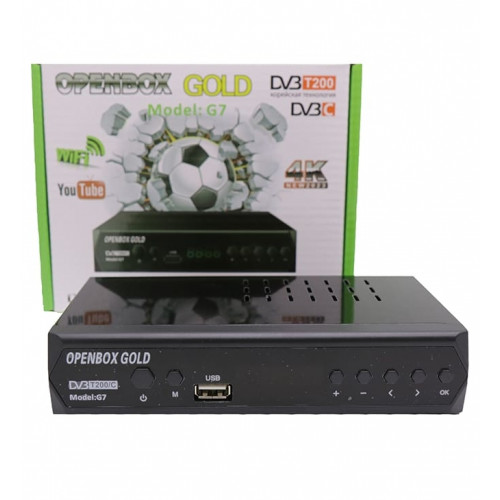 Приставка для цифрового телевидения HD OPENBOX GOLD G7