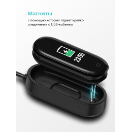 Кабель для фитнес-браслета Xiaomi Mi Band 4, черный, Страна происхождения: КИТАЙ