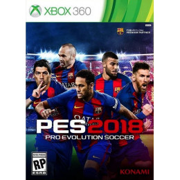 Pro Evolution Soccer 2018 (PES 2018) (LT+3.0/17349) (X-BOX 360)
