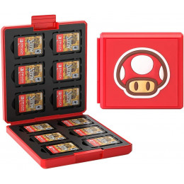 Premium Game Card Case Super Mario (гриб)