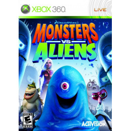 Monsters vs. Aliens The Video Game (Русская версия) (X-BOX 360)