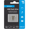 USB Flash Maxvi MM 64GB (серебристый)