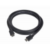 Кабель HDMI Cablexpert CC-HDMI4-15, 4.5м, v2.0, 19M/19M, черный, позол.разъемы, экран, пакет, страна происх. Китай