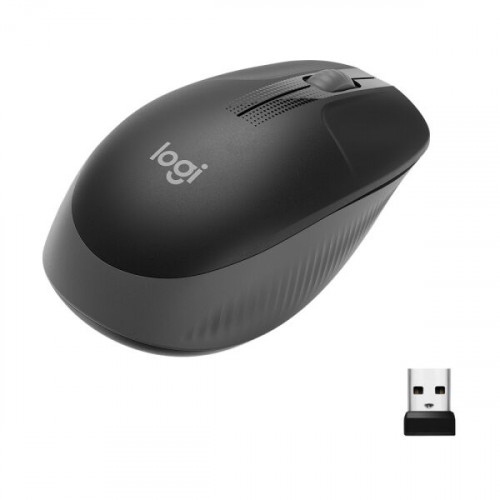 Мышь Logitech M190 (черный/темно-серый)