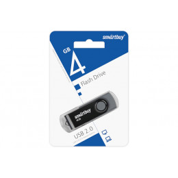 USB флэш-диск Smart Buy 4GB Twist Black