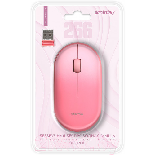 Мышь SmartBuy 266AG / SBM-266AG-P (розовый градиент)