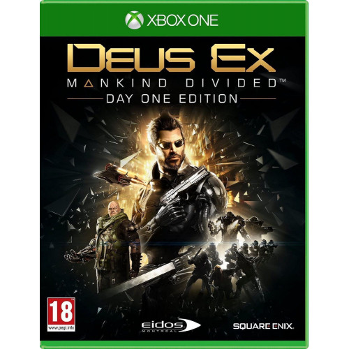 Deus EX: Mankind Divided - Day One Edition [Xbox One, русская версия] Trade-in / Б.У.