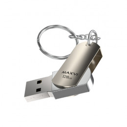 USB Flash Maxvi MR 128GB (серебристый)