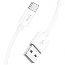 Кабель HOCO X87 USB - Type-C, 3A, 1м, (Силиконовый), White