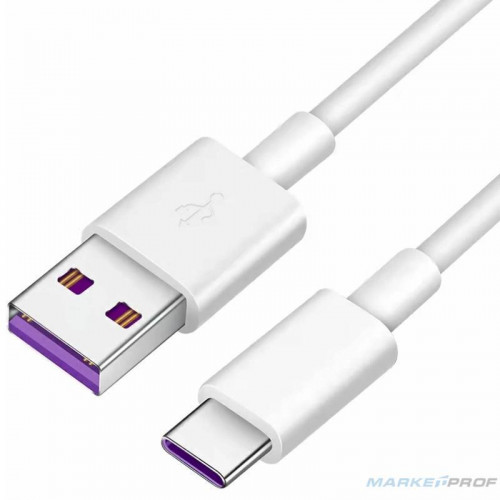 Кабель AWEI CL-145T USB-Type-C (5A) 1м. White