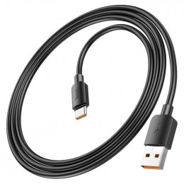 Кабель Hoco X96 USB Type-A - USB Type-C (1 м, черный)