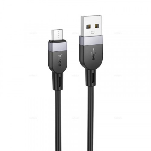 Кабель HOCO X109 USB - MicroUSB , 2м, (Силиконовый), black