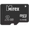 Карта памяти microSD с адаптером MIREX 2Gb 13613-ADTMSD02 13613-ADTMSD02