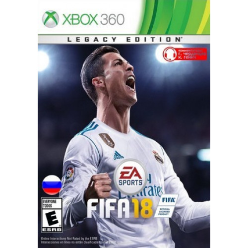 FIFA 18 Legacy Edition (LT+3.0/17349) (Русская версия) (X-BOX 360)