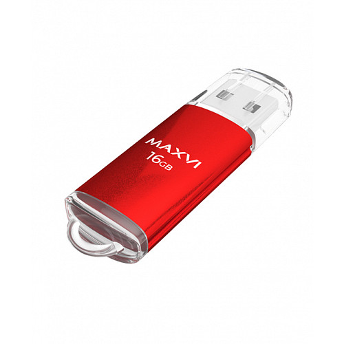 USB флеш-накопитель Maxvi MP 16GB 2.0 red FD16GBUSB20C10MP, Страна происхождения: КИТАЙ