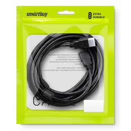 Кабель Smartbuy HDMI to HDMI ver.1.4b (5 m K-352), 2 фильтра