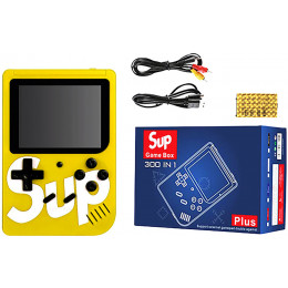 Портативная игровая приставка Game Box SUP 400-in-1 Yellow