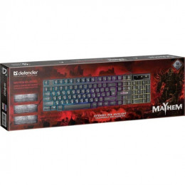 Клавиатура Defender Mayhem GK-360DL RU