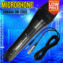 Микрофон YAMAHA DM-200S динамический, черный (6.3мм, кабель 4м)