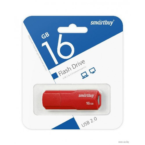 USB Flash SmartBuy Clue 16GB (красный)