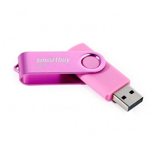 USB флэш-диск Smart Buy 8GB Twist Pink