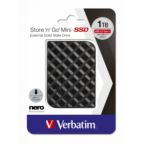 Внешний накопитель Verbatim Store 'n' Go Mini 1TB 53237