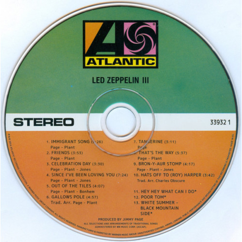 Led Zeppelin – Led Zeppelin III (Star Mark)