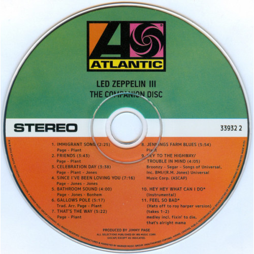 Led Zeppelin – Led Zeppelin III (Star Mark)