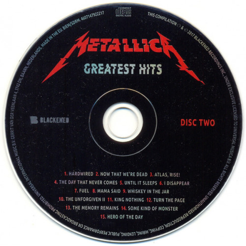 Metallica – Greatest Hits (Star Mark)