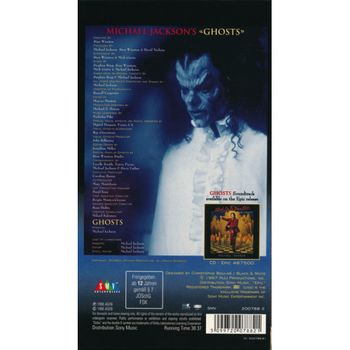 Michael Jackson – Ghosts (Blu-Ray Disc)