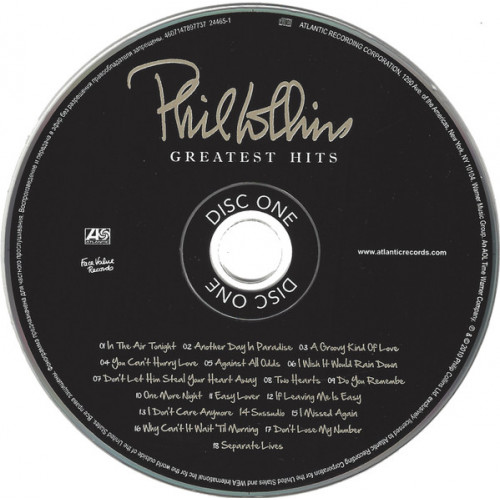 Phil Collins – Greatest Hits (Star Mark)