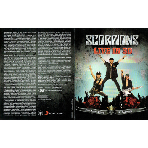 Scorpions – Live In 3D (Get Your Sting & Blackout) (Blu-Ray Disc)