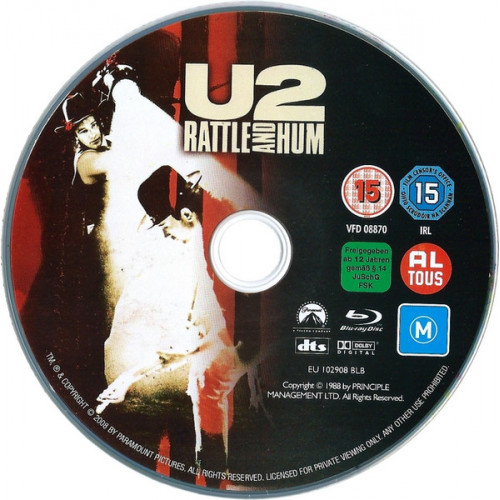U2 – Rattle And Hum (Blu-Ray Disc)