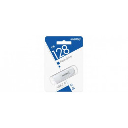 USB 2.0 флэш-диск Smartbuy Scoute White 128Gb