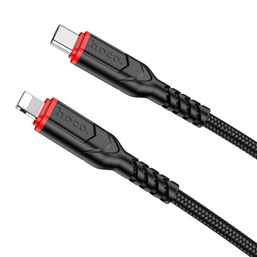Hoco X59 USB Type-C - Lightning (1 м, черный)