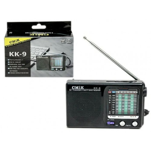 Радио портативное CMiK KK-9 (антенна, батар 2*AA)