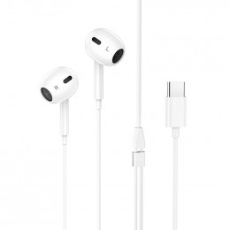 Наушники HOCO M1 Max с микрофоном Type-C (m) белый