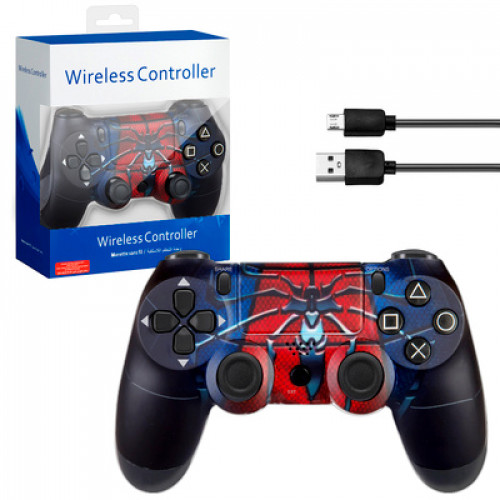 Геймпад DualShock 4 v2 реплика (№22 Spider Man)