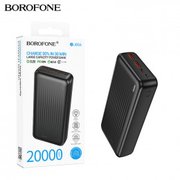 Внешний аккумулятор Borofone BJ80A 20000 mAh PD22,5 черный