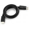 Кабель DisplayPort->HDMI Cablexpert CC-DP-HDMI-1M, 1м, 20M/19M, черный, экран, пакет