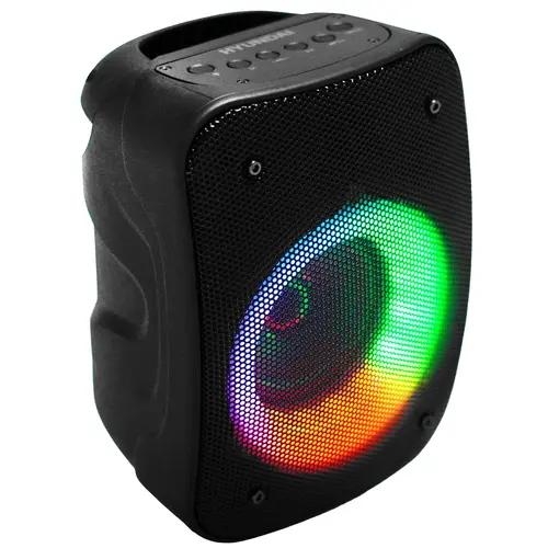 Колонка порт. Hyundai H-PS1005 черный 20W 1.0 BT 10м 1500mAh