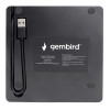 Внешний CD/DVD привод USB 3.0 Gembird DVD-USB-03C пластик, черный